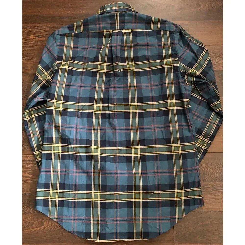 Polo Ralph Lauren Pony Logo Long Sleeve Classic Fit Button Down Shirt Men’s SzM